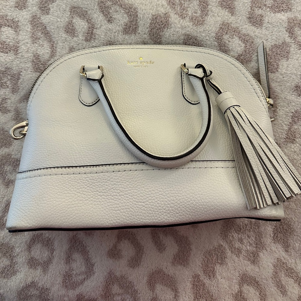White Kate Spade Purse